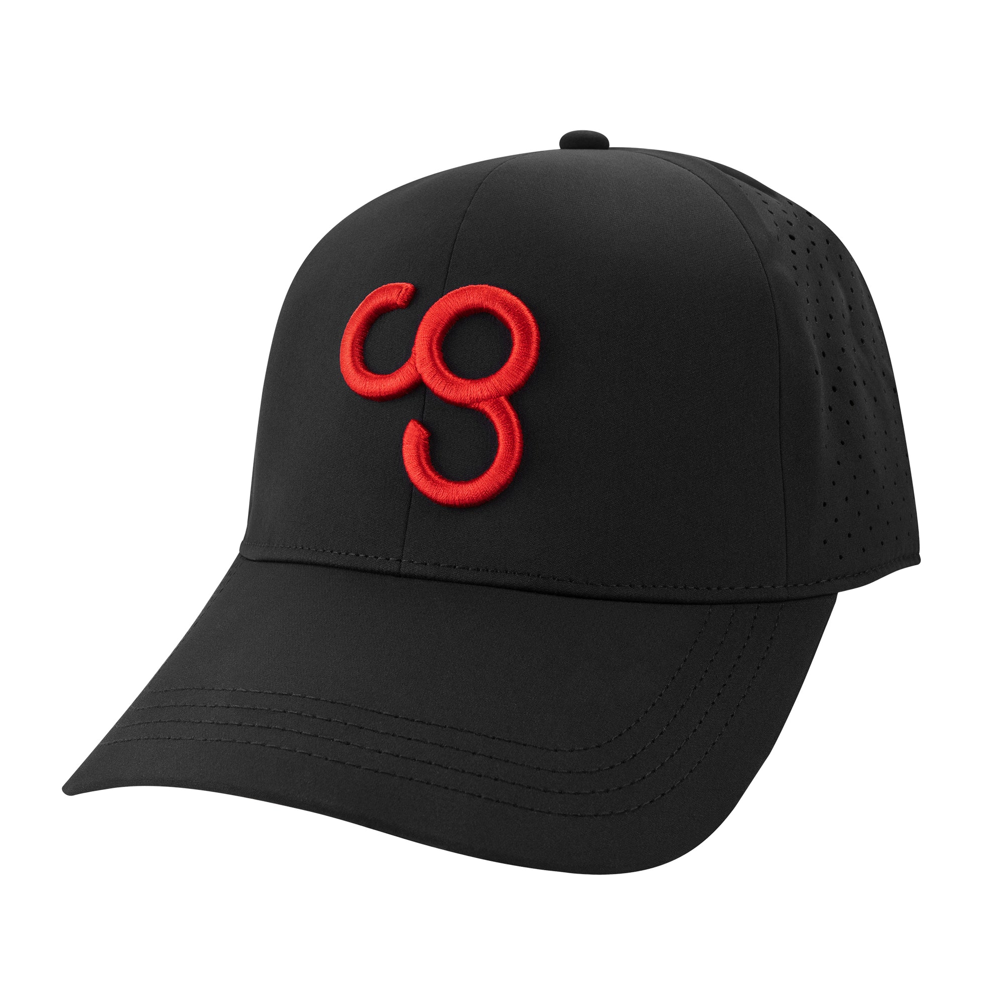 CG Performance Hat -Black/Red