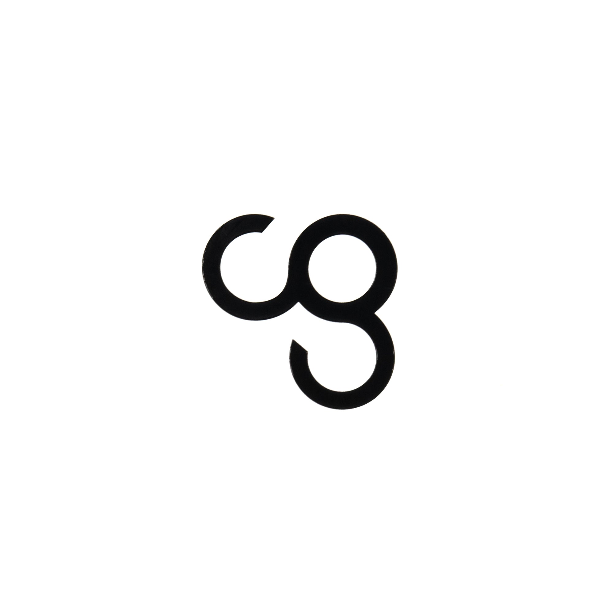 Black CG car decal