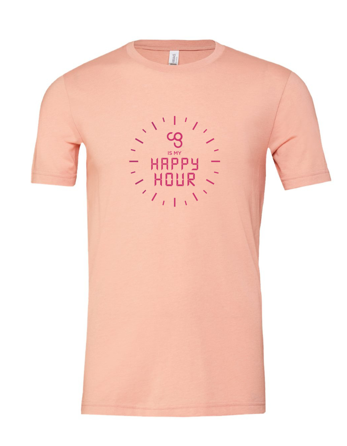 CG Happy Hour Tee – Peach