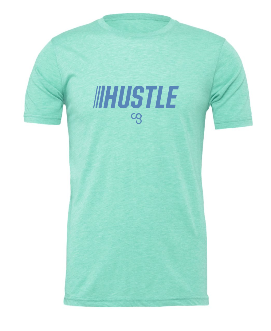 HUSTLE Tee – Mint