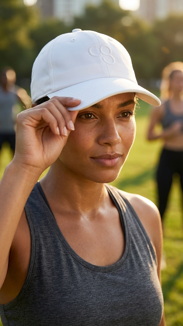 CG Performance Hat - White